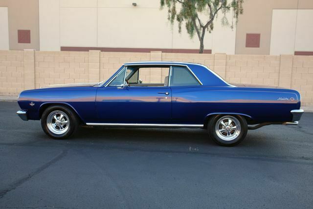 1965 Blue Chevrolet Chevelle Coupe