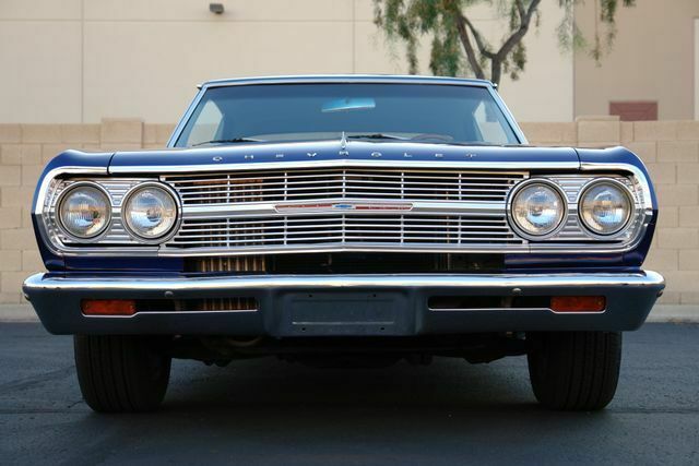 1965 Blue Chevrolet Chevelle Coupe