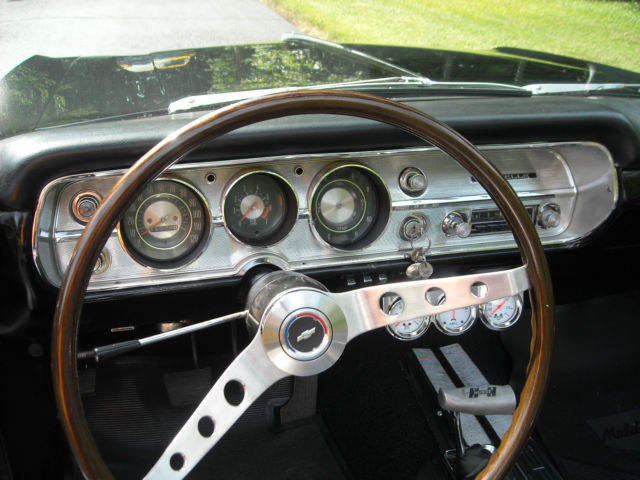 1965 Black Chevrolet Chevelle Convertible