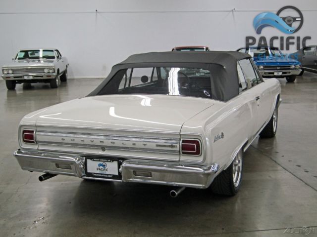 1965 White Chevrolet Chevelle Convertible