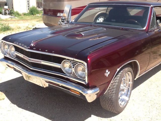 1965 Brandy wine Chevrolet Chevelle Coupe