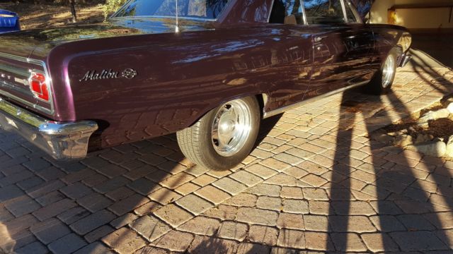 1965 Burgundy Chevrolet Chevelle Coupe