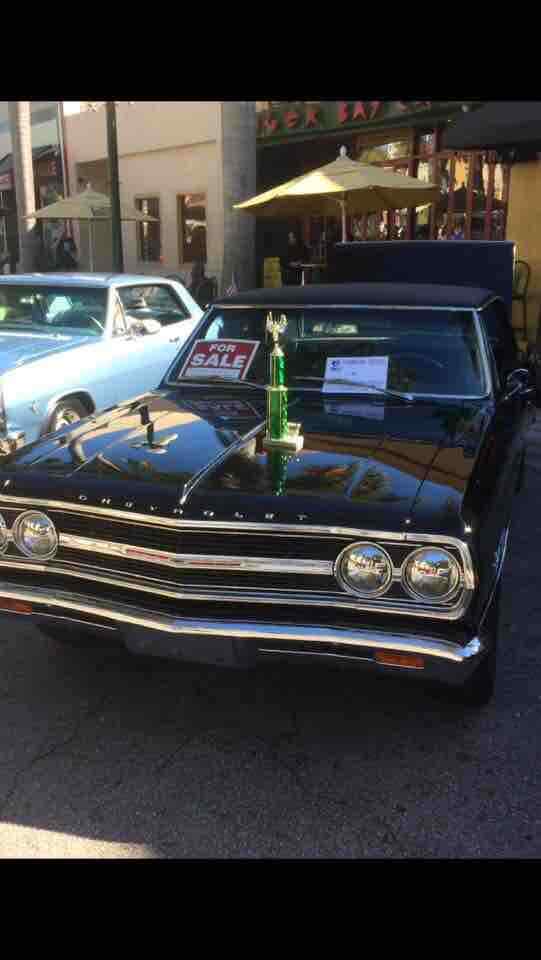 1965 Black Chevrolet Chevette Coupe