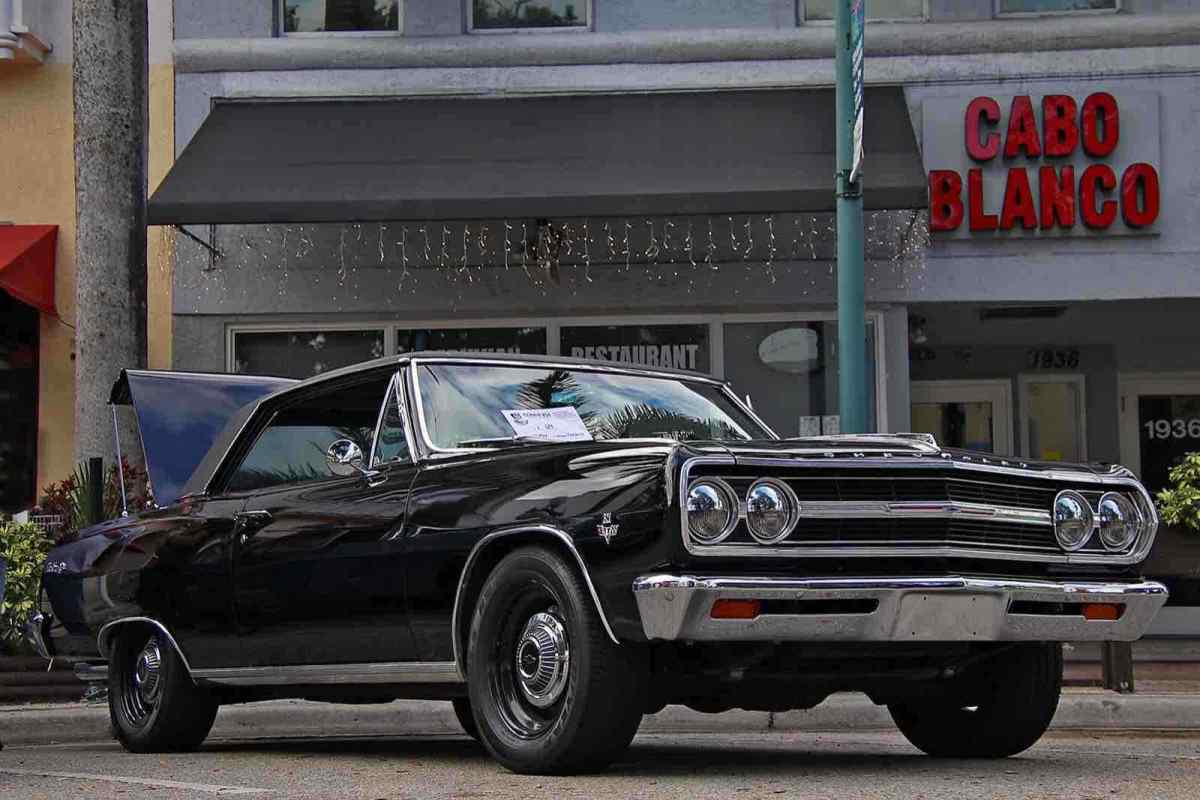 1965 Black Chevrolet Chevette Coupe