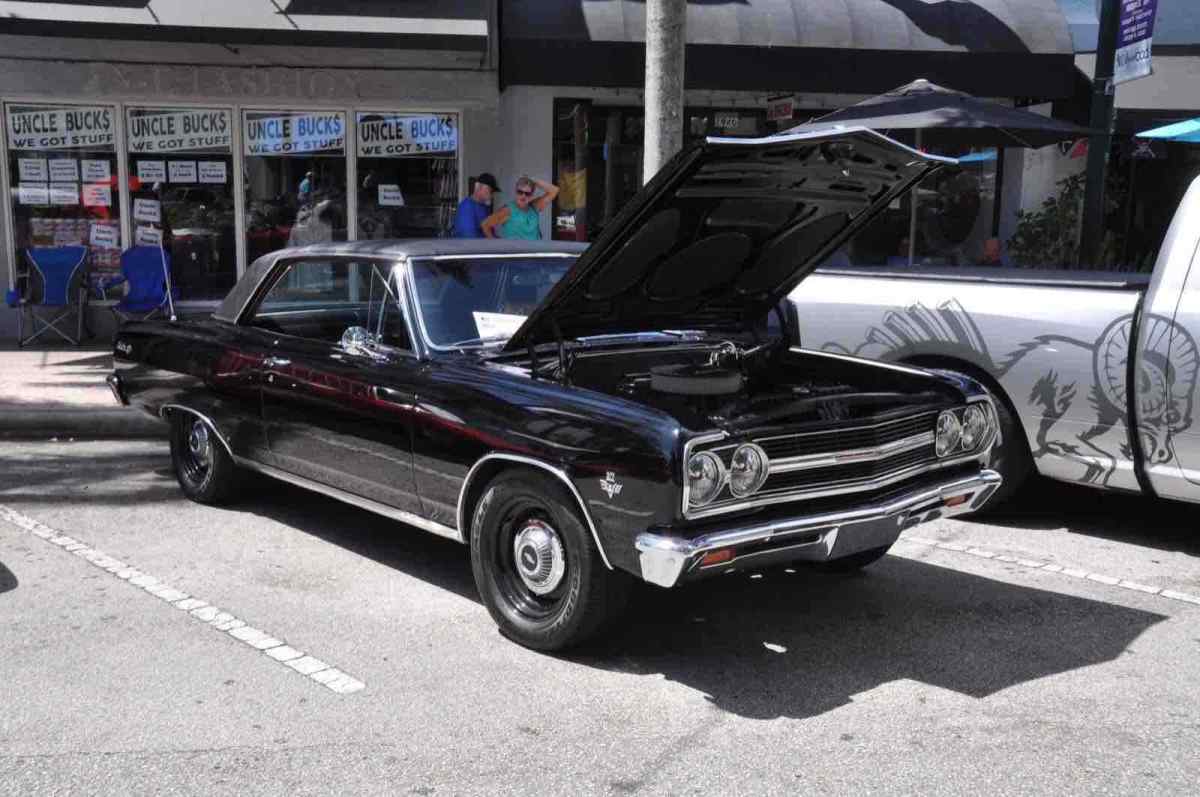 1965 Black Chevrolet Chevette Coupe