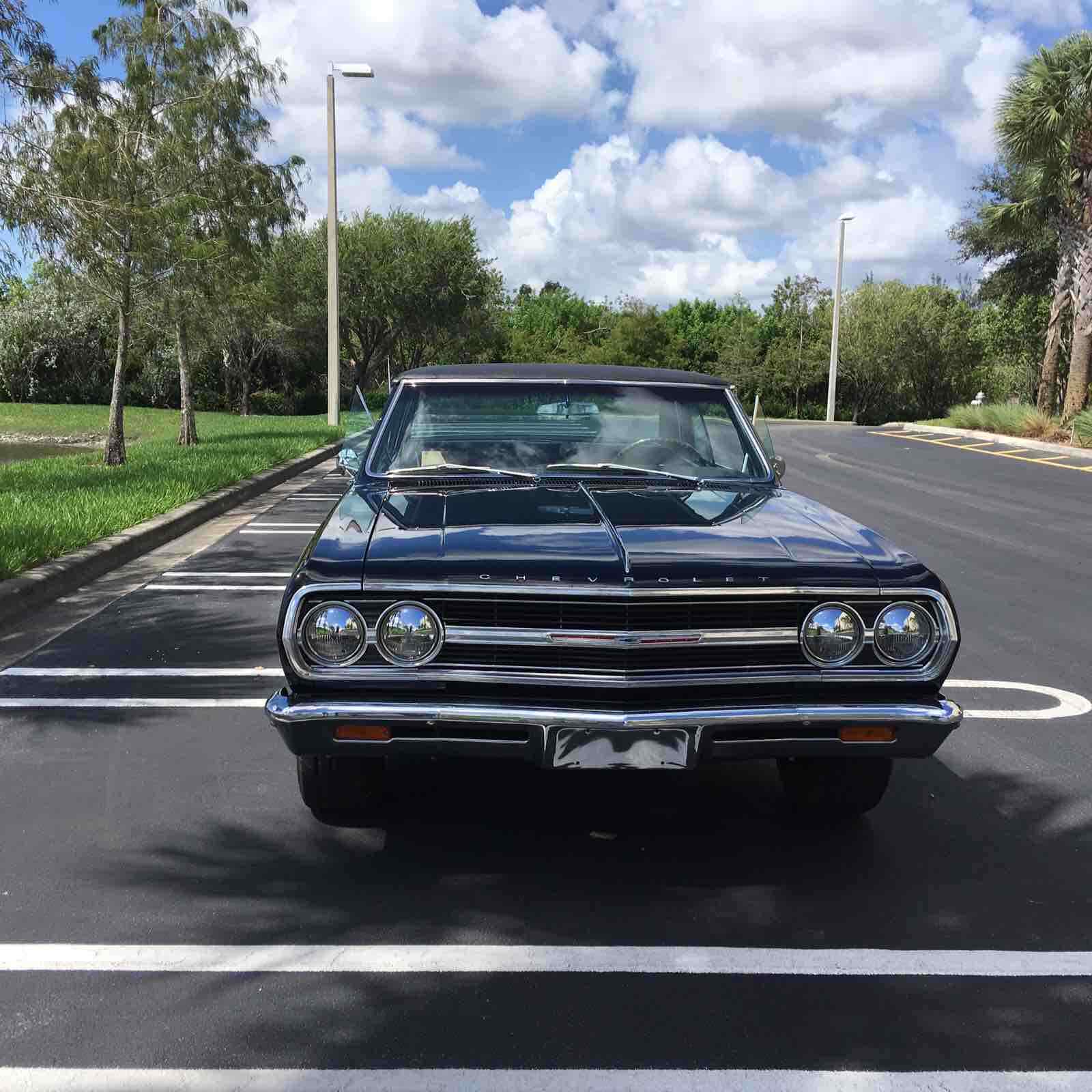 1965 Black Chevrolet Chevette Coupe