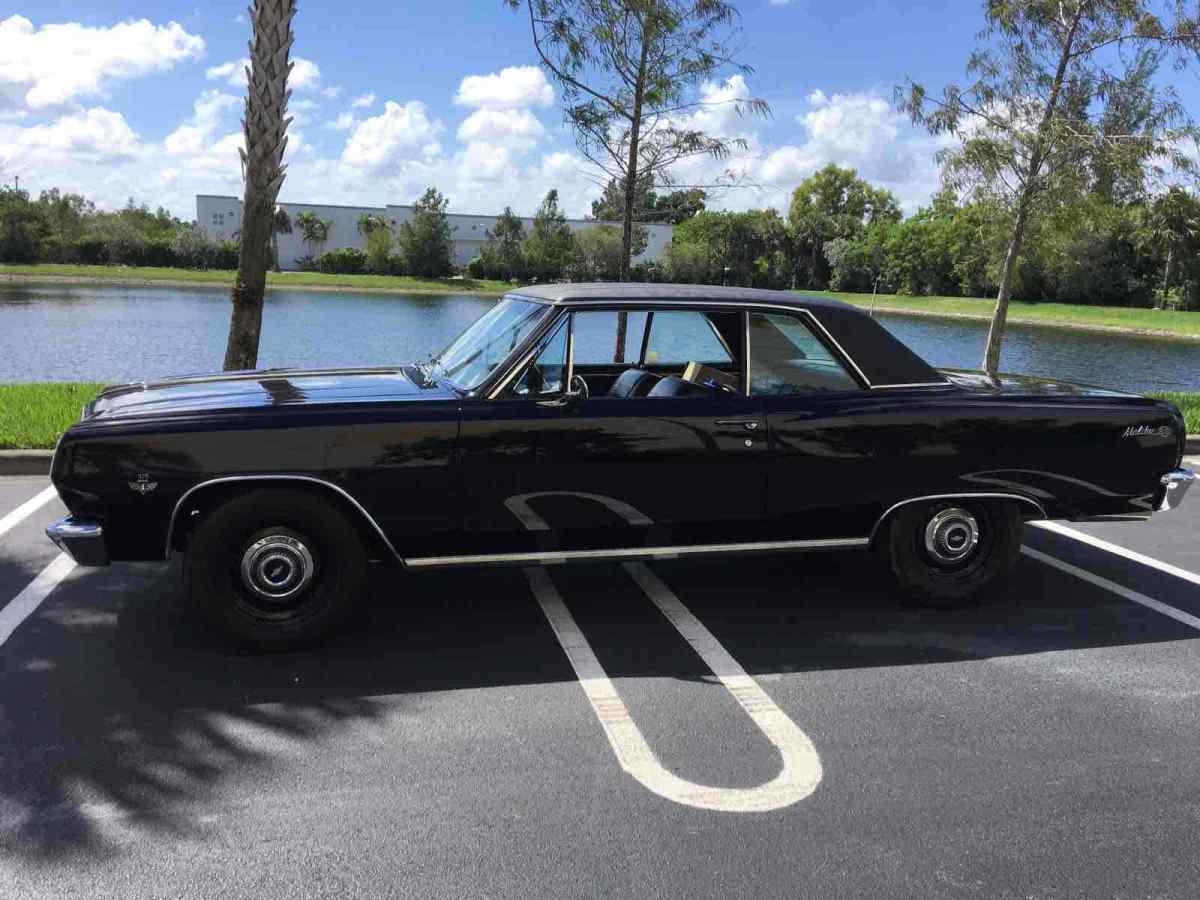 1965 Black Chevrolet Chevette Coupe