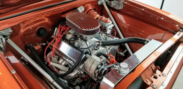 1965 Orange Chevrolet Nova Coupe