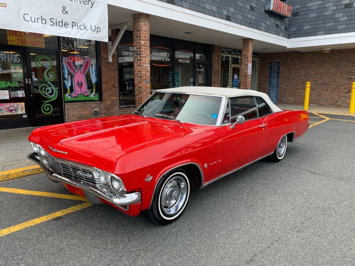 1965 Red Chevrolet Impala