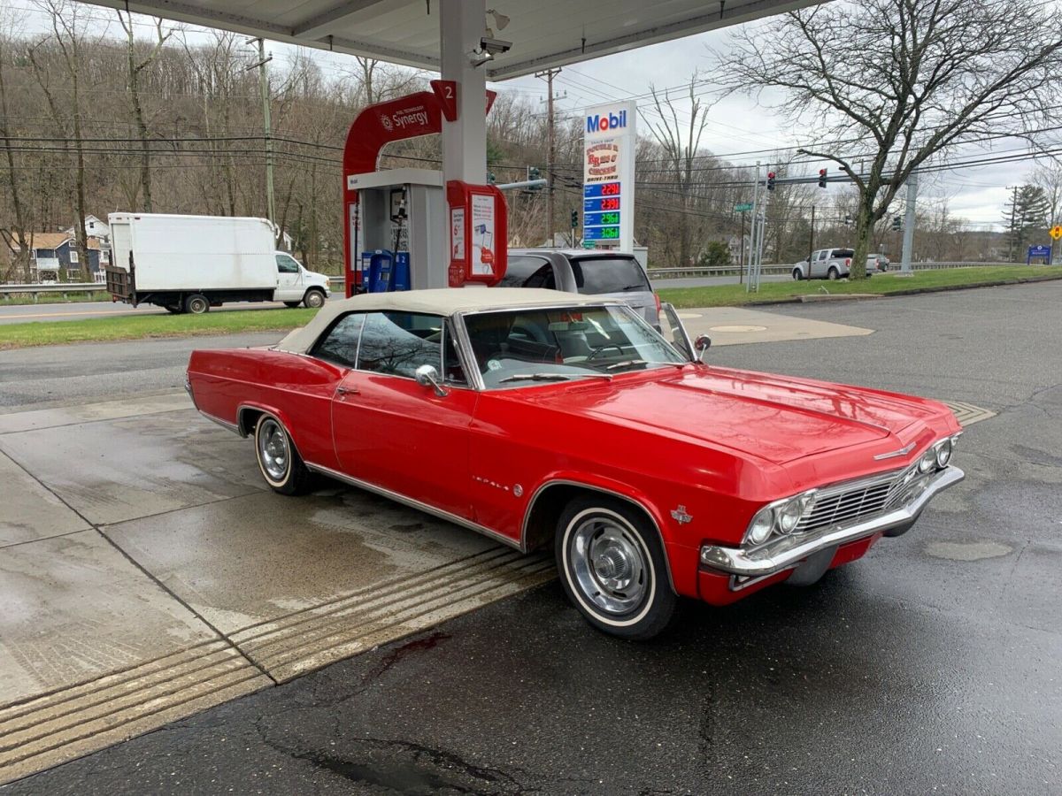 1965 Red Chevrolet Impala