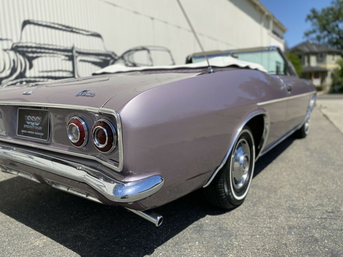 1965 Silver Chevrolet Corvair Convertible