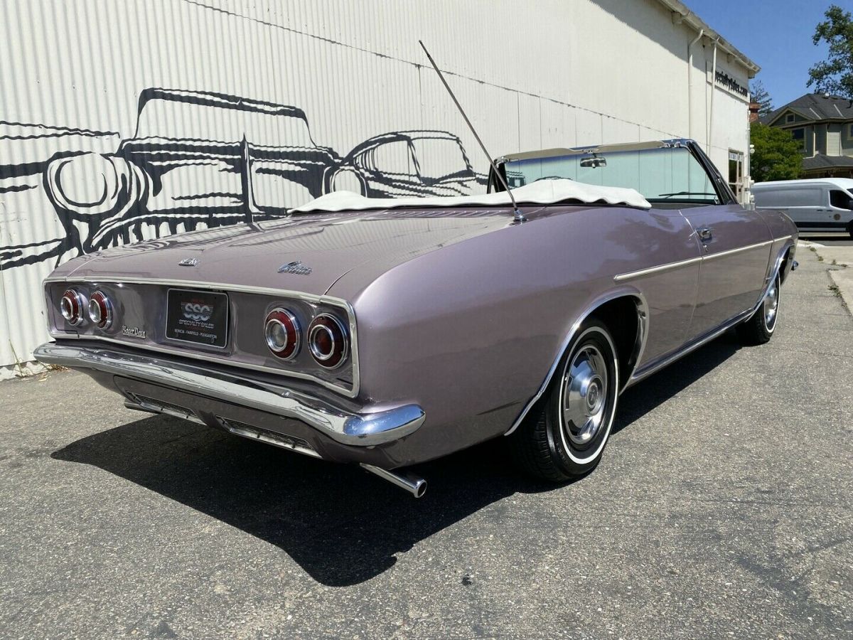 1965 Silver Chevrolet Corvair Convertible