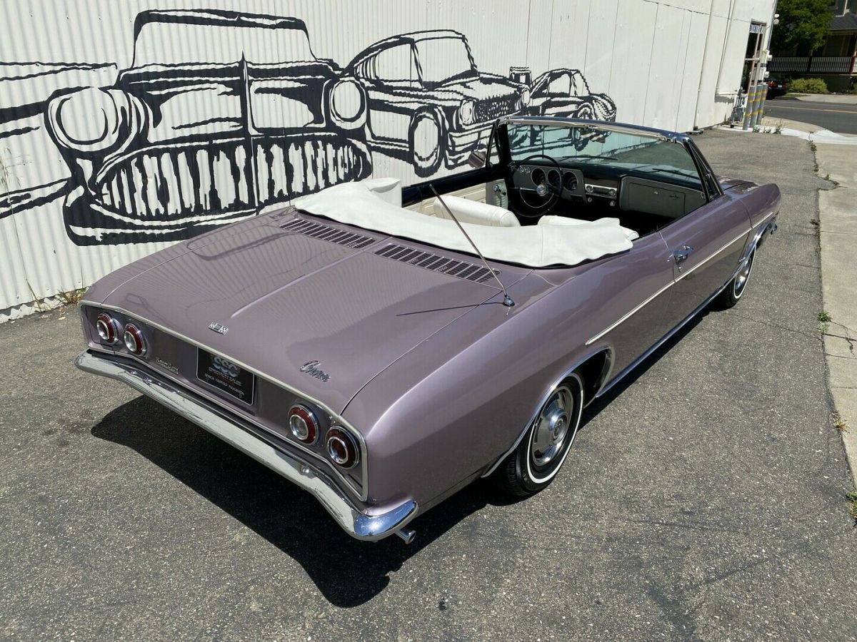 1965 Silver Chevrolet Corvair Convertible