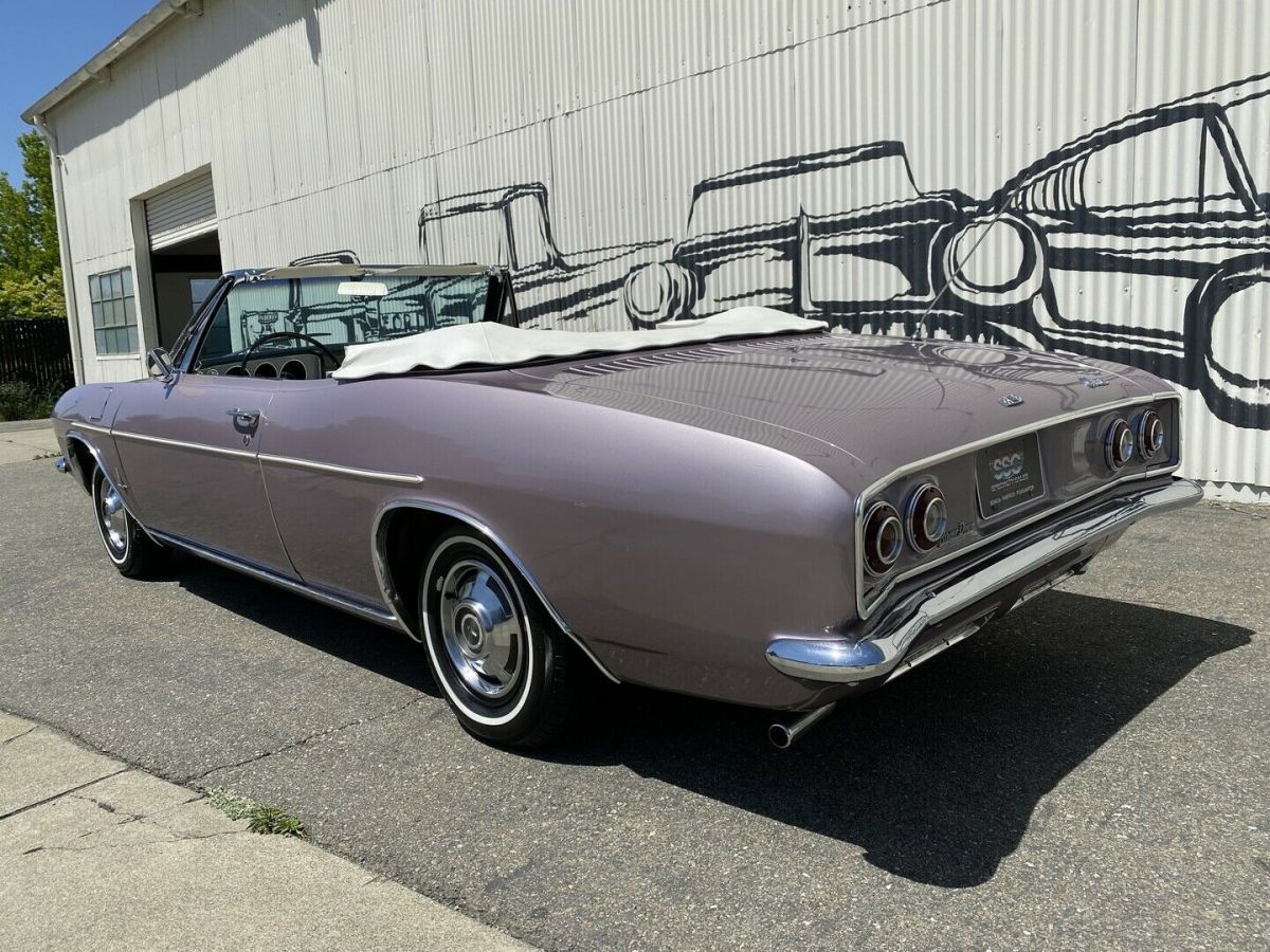 1965 Silver Chevrolet Corvair Convertible