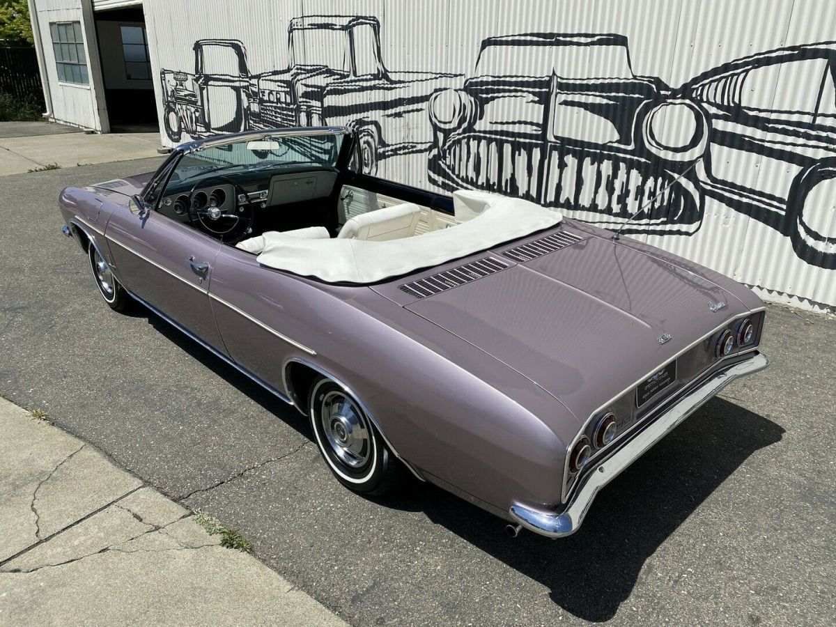1965 Silver Chevrolet Corvair Convertible