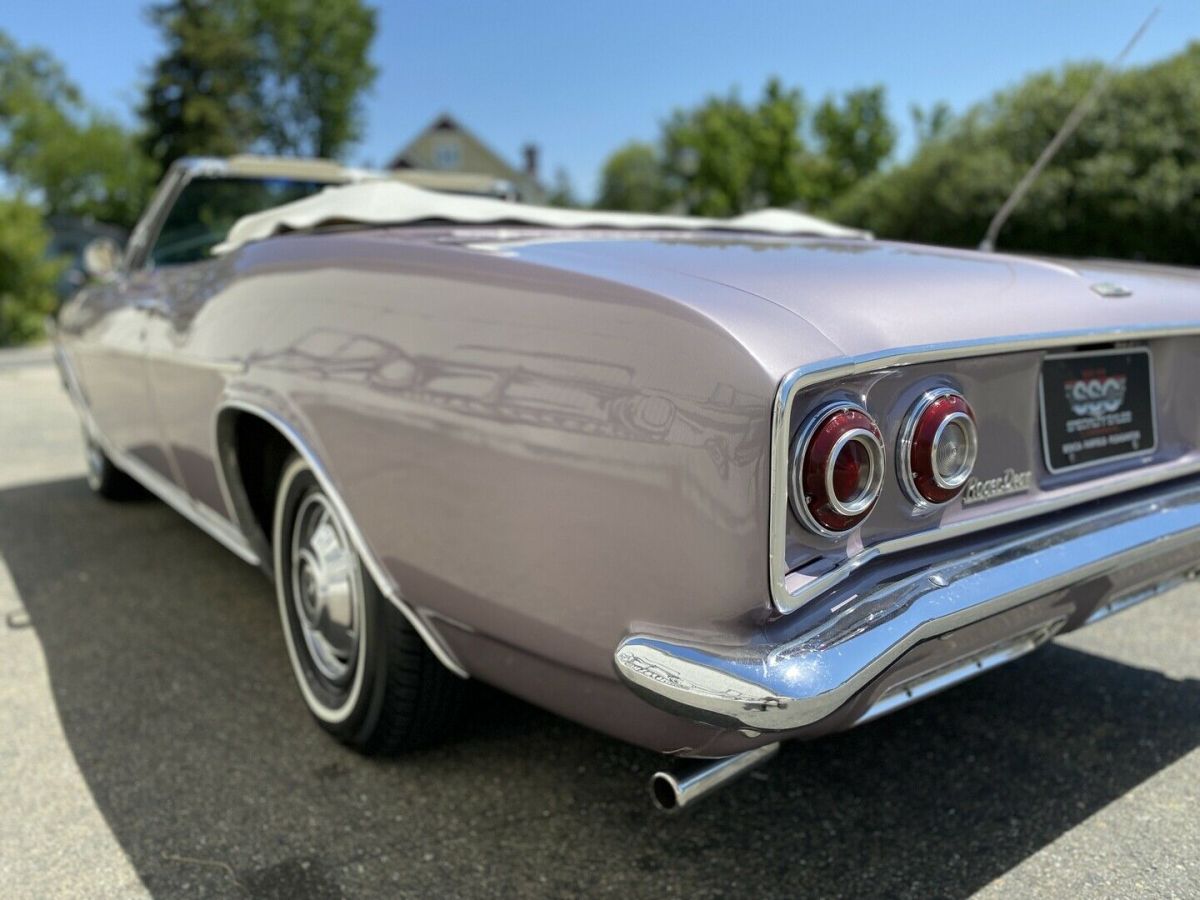1965 Silver Chevrolet Corvair Convertible