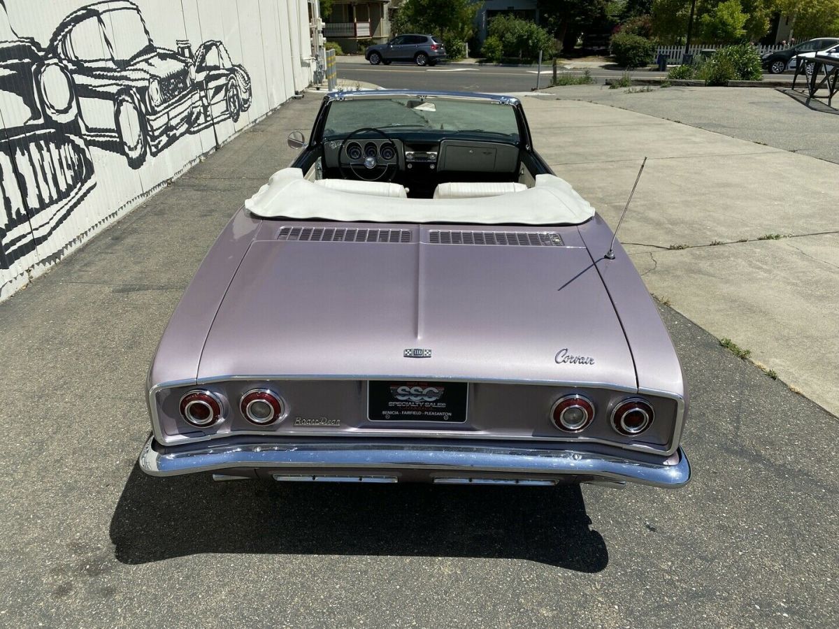 1965 Silver Chevrolet Corvair Convertible