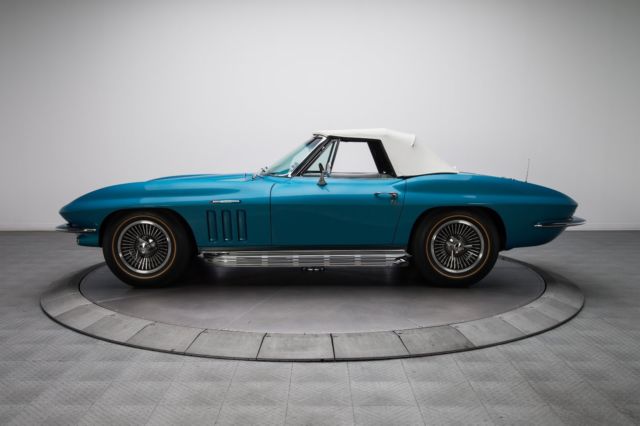 1965 Blue Chevrolet Corvette Convertible