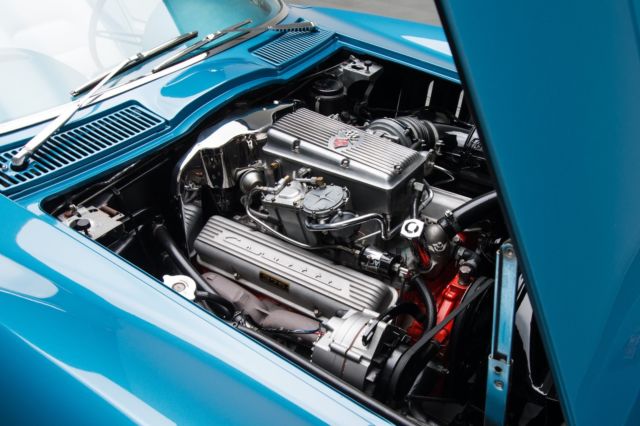 1965 Blue Chevrolet Corvette Convertible