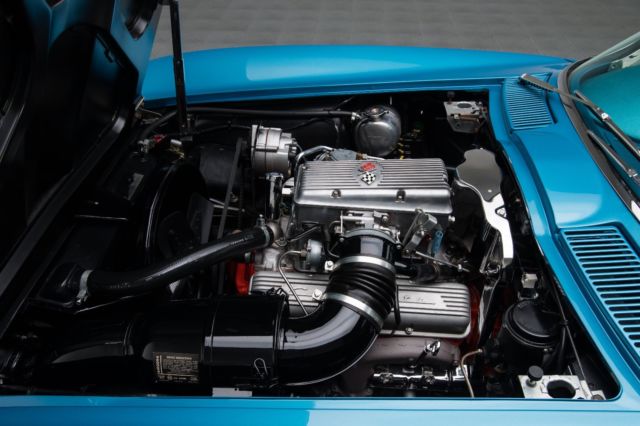 1965 Blue Chevrolet Corvette Convertible