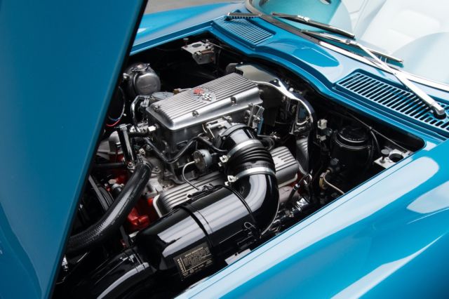 1965 Blue Chevrolet Corvette Convertible