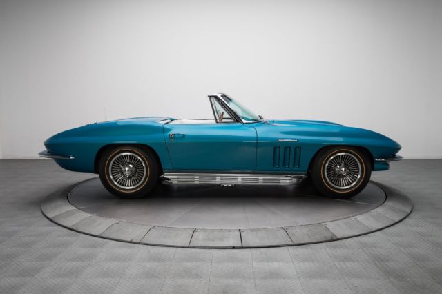 1965 Blue Chevrolet Corvette Convertible
