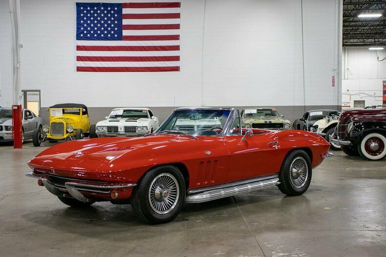 1965 Red Chevrolet Corvette --