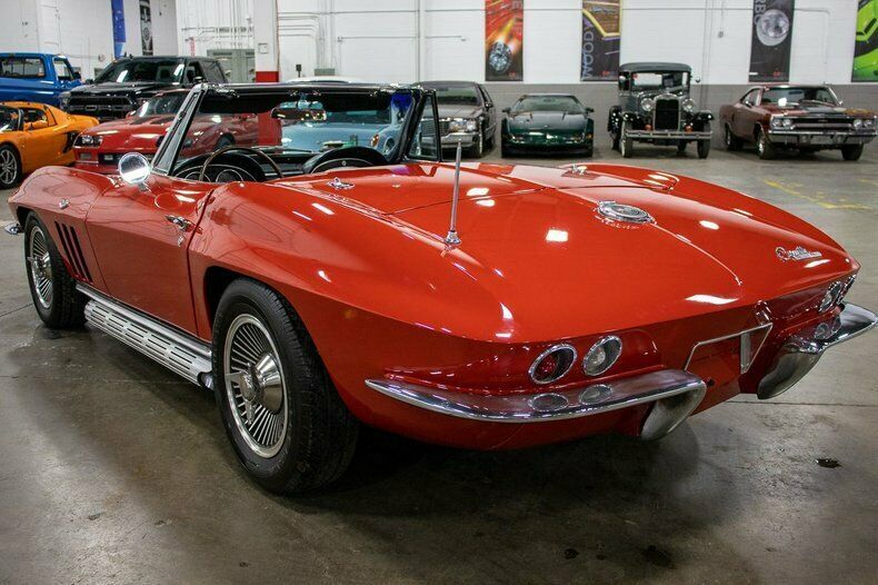 1965 Red Chevrolet Corvette --