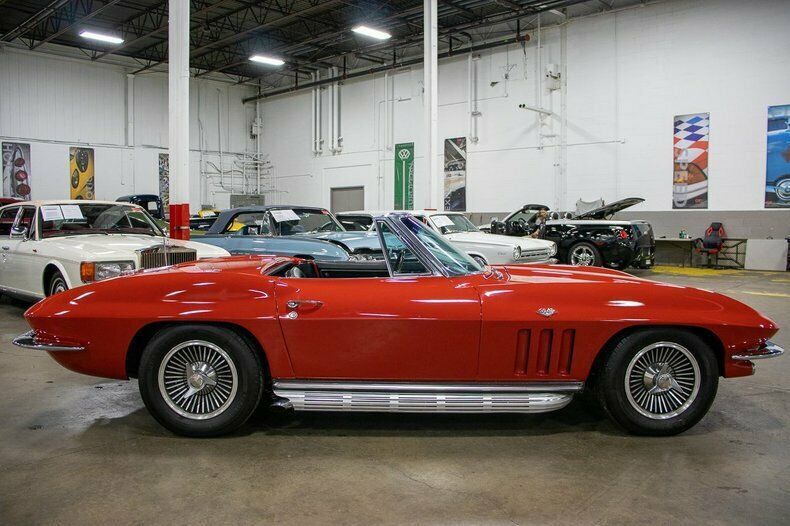 1965 Red Chevrolet Corvette --