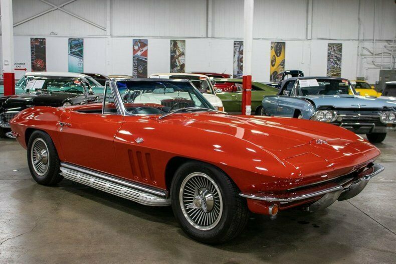 1965 Red Chevrolet Corvette --