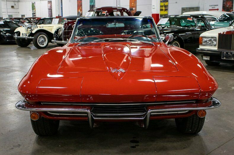 1965 Red Chevrolet Corvette --