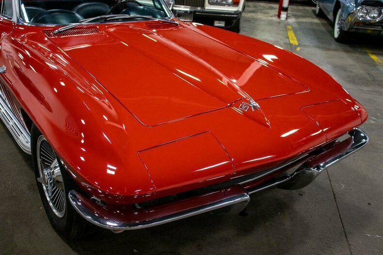 1965 Red Chevrolet Corvette --