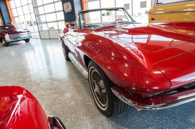 1965 Red Chevrolet Corvette Convertible