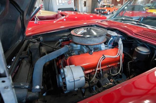 1965 Red Chevrolet Corvette Convertible