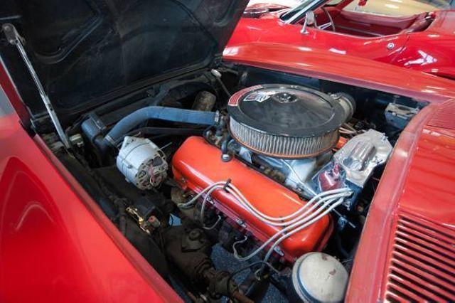 1965 Red Chevrolet Corvette Convertible