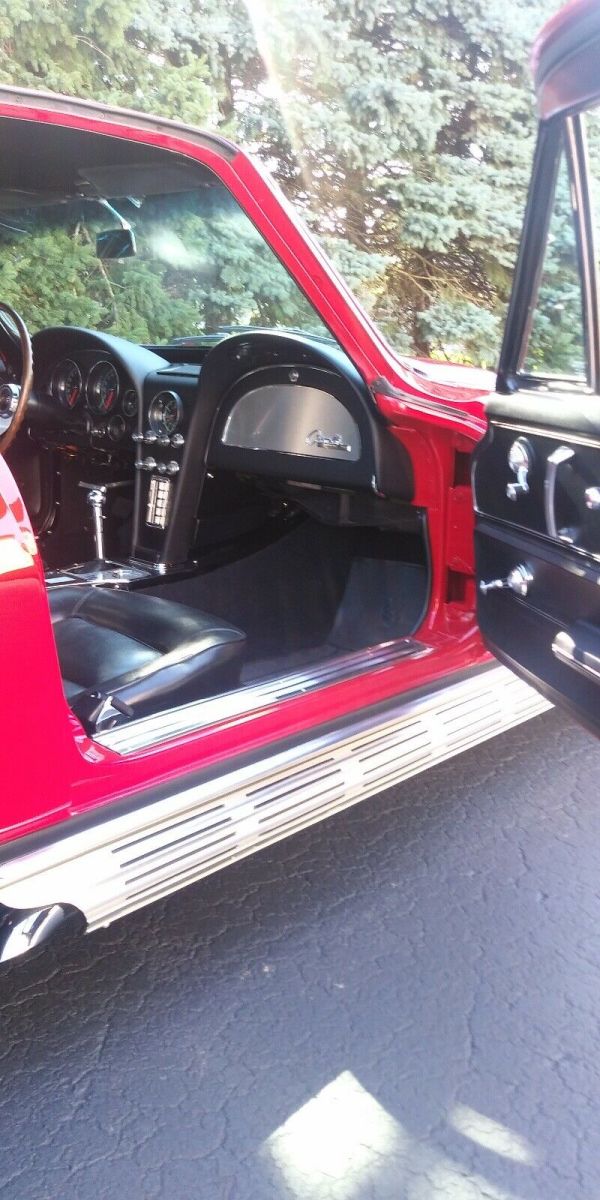 1965 Red Chevrolet Corvette Coupe