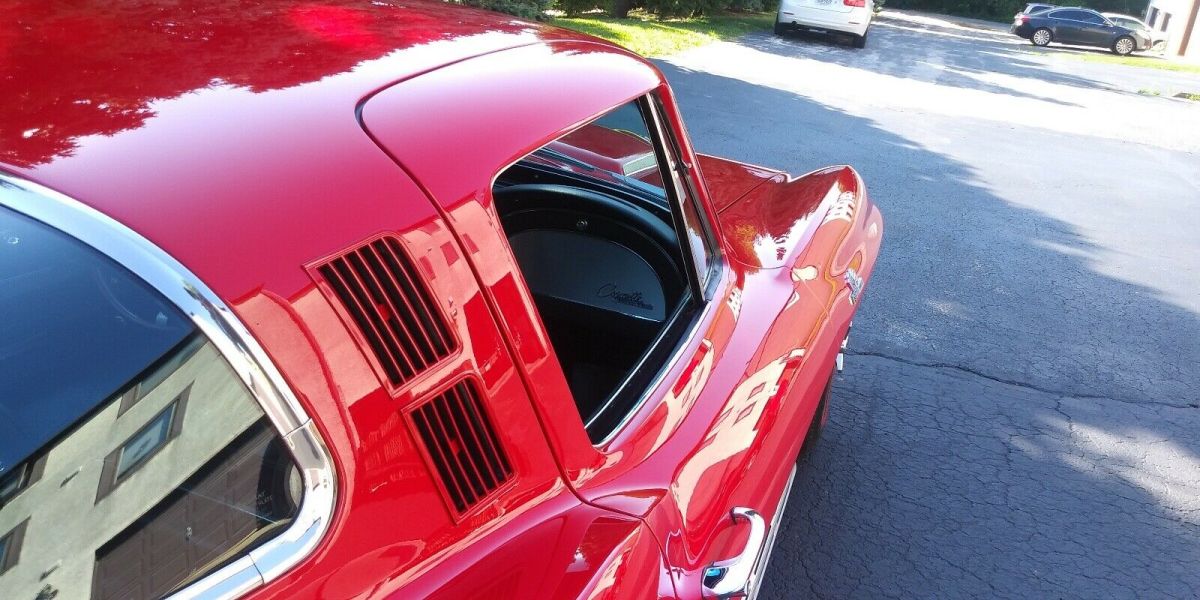 1965 Red Chevrolet Corvette Coupe