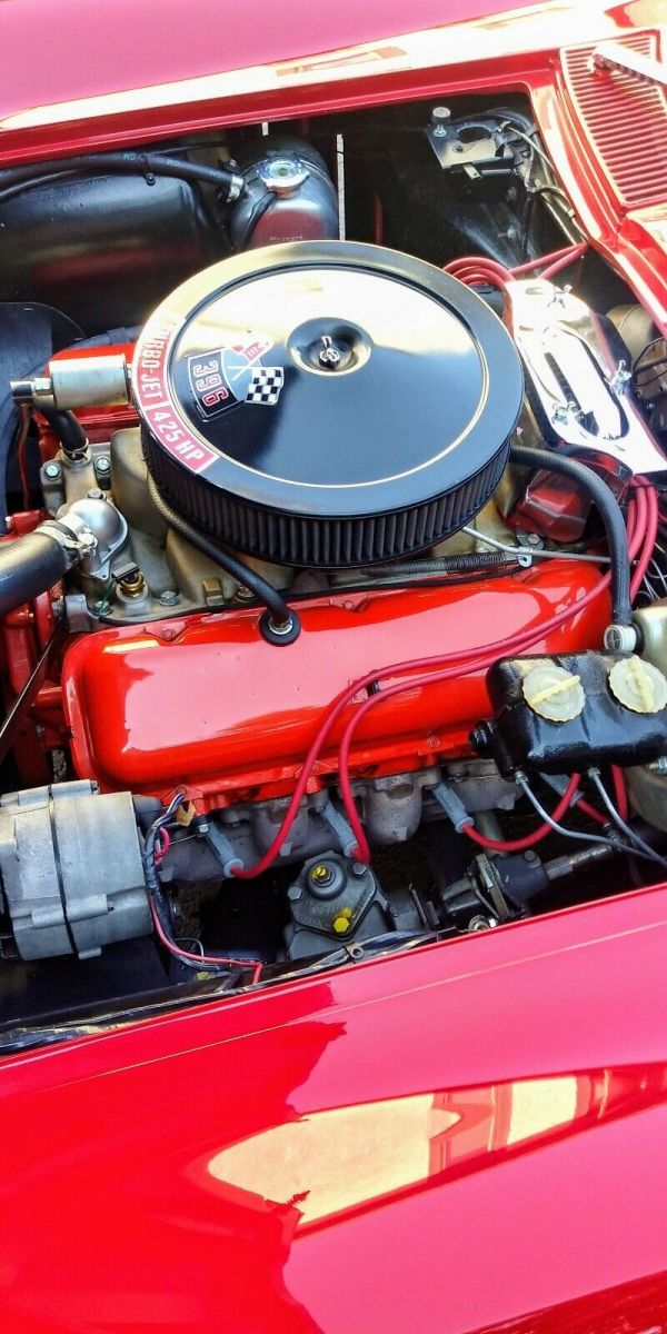 1965 Red Chevrolet Corvette Coupe