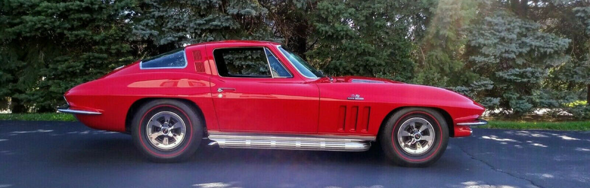 1965 Red Chevrolet Corvette Coupe
