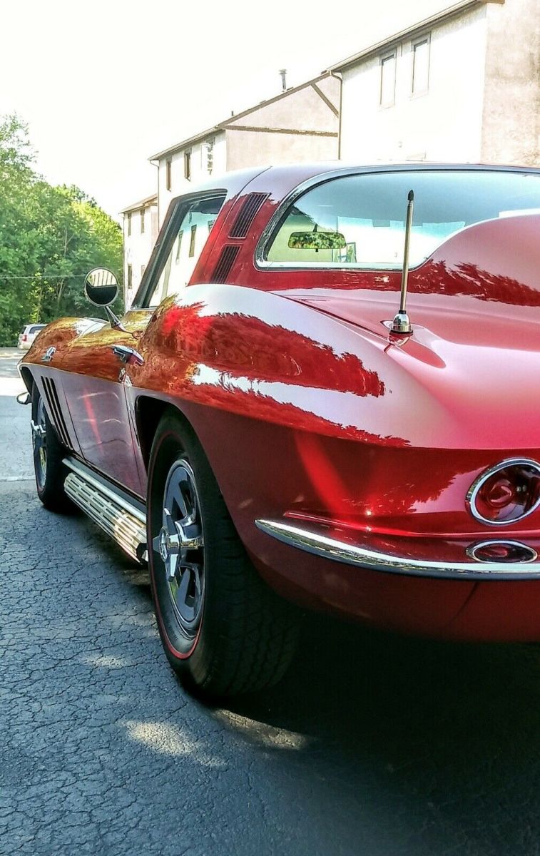 1965 Red Chevrolet Corvette Coupe
