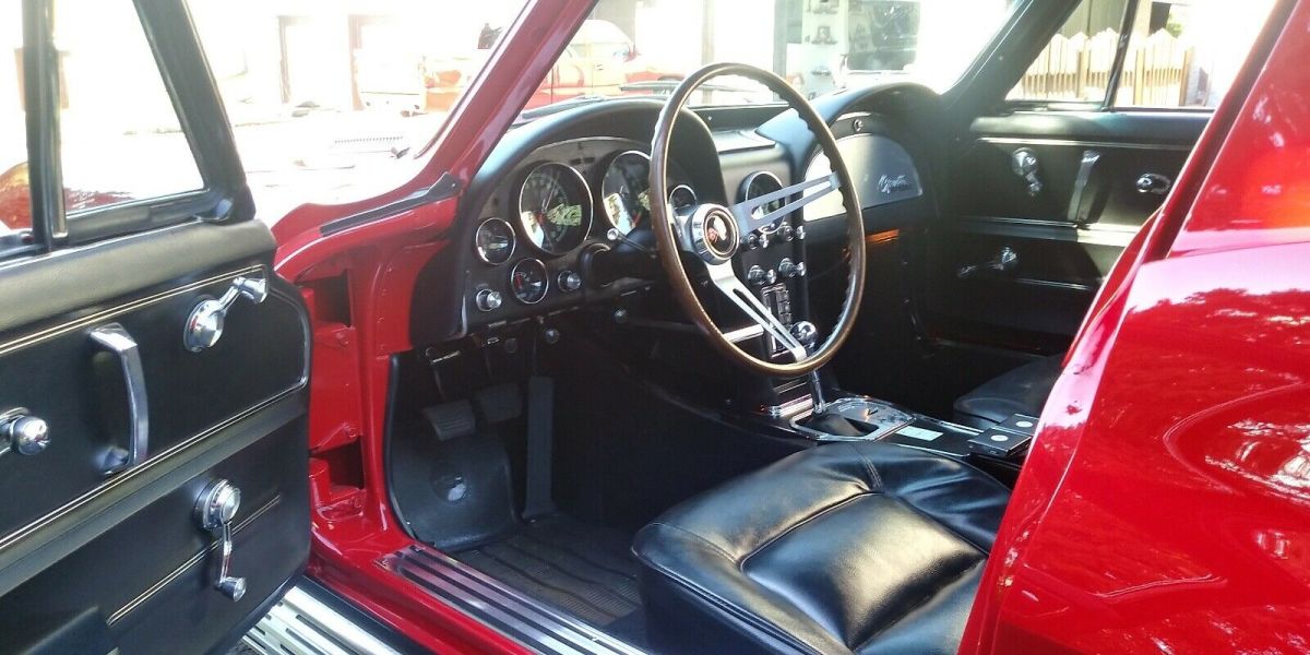 1965 Red Chevrolet Corvette Coupe