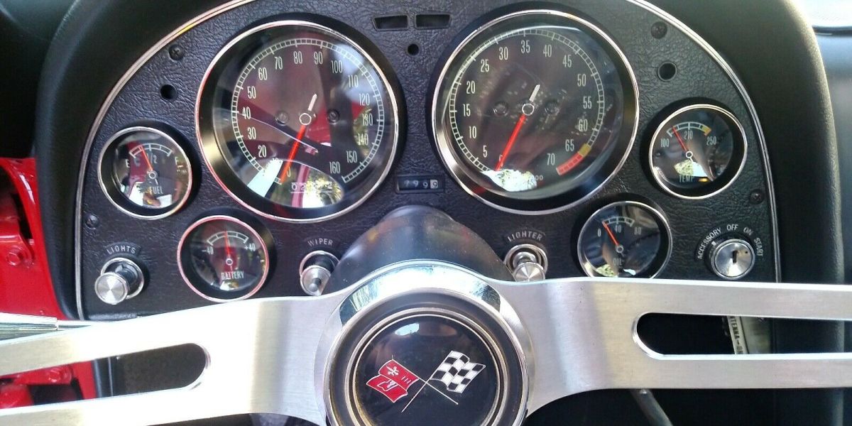 1965 Red Chevrolet Corvette Coupe