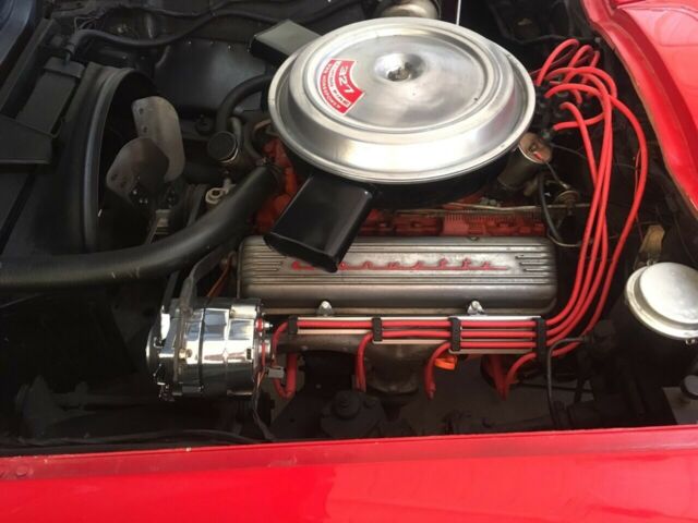1965 Red Chevrolet Corvette --