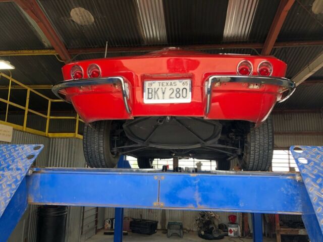 1965 Red Chevrolet Corvette --