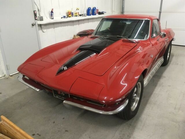 1965 Red Chevrolet Corvette --