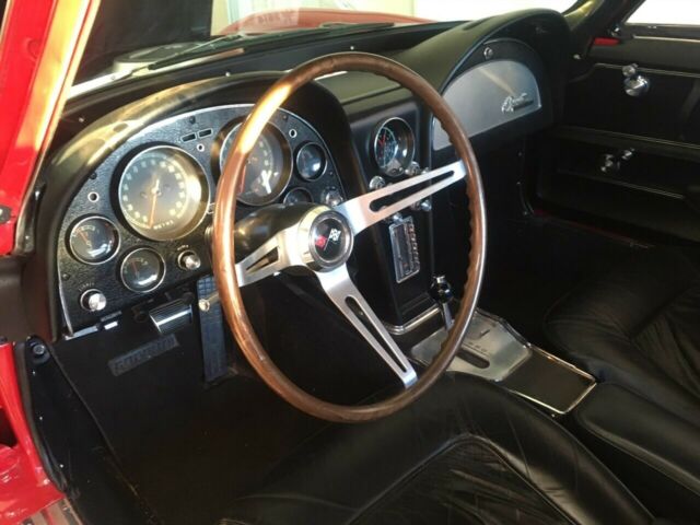 1965 Red Chevrolet Corvette --