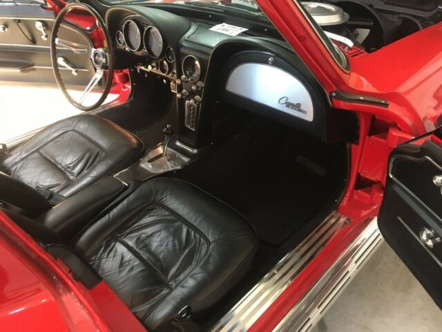 1965 Red Chevrolet Corvette --