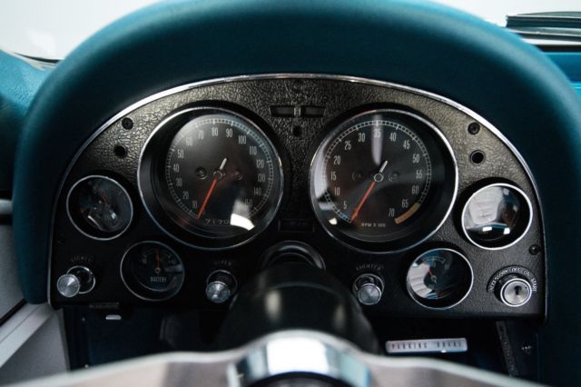 1965 Blue Chevrolet Corvette Convertible