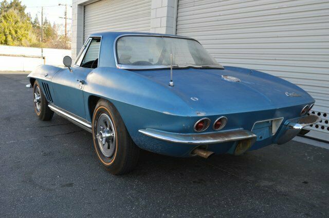 1965 Blue Chevrolet Corvette --