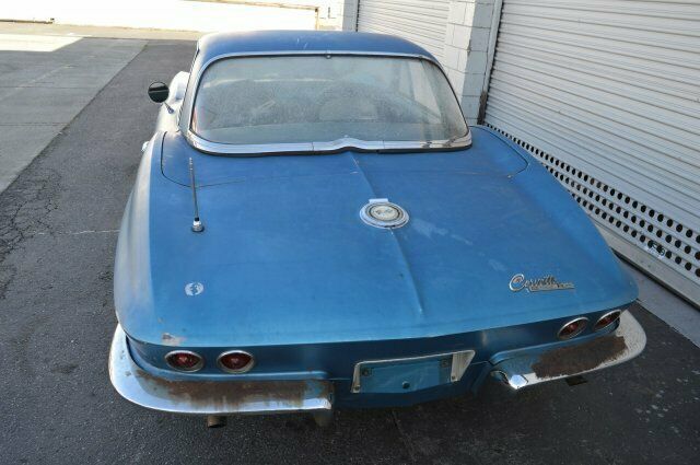 1965 Blue Chevrolet Corvette --